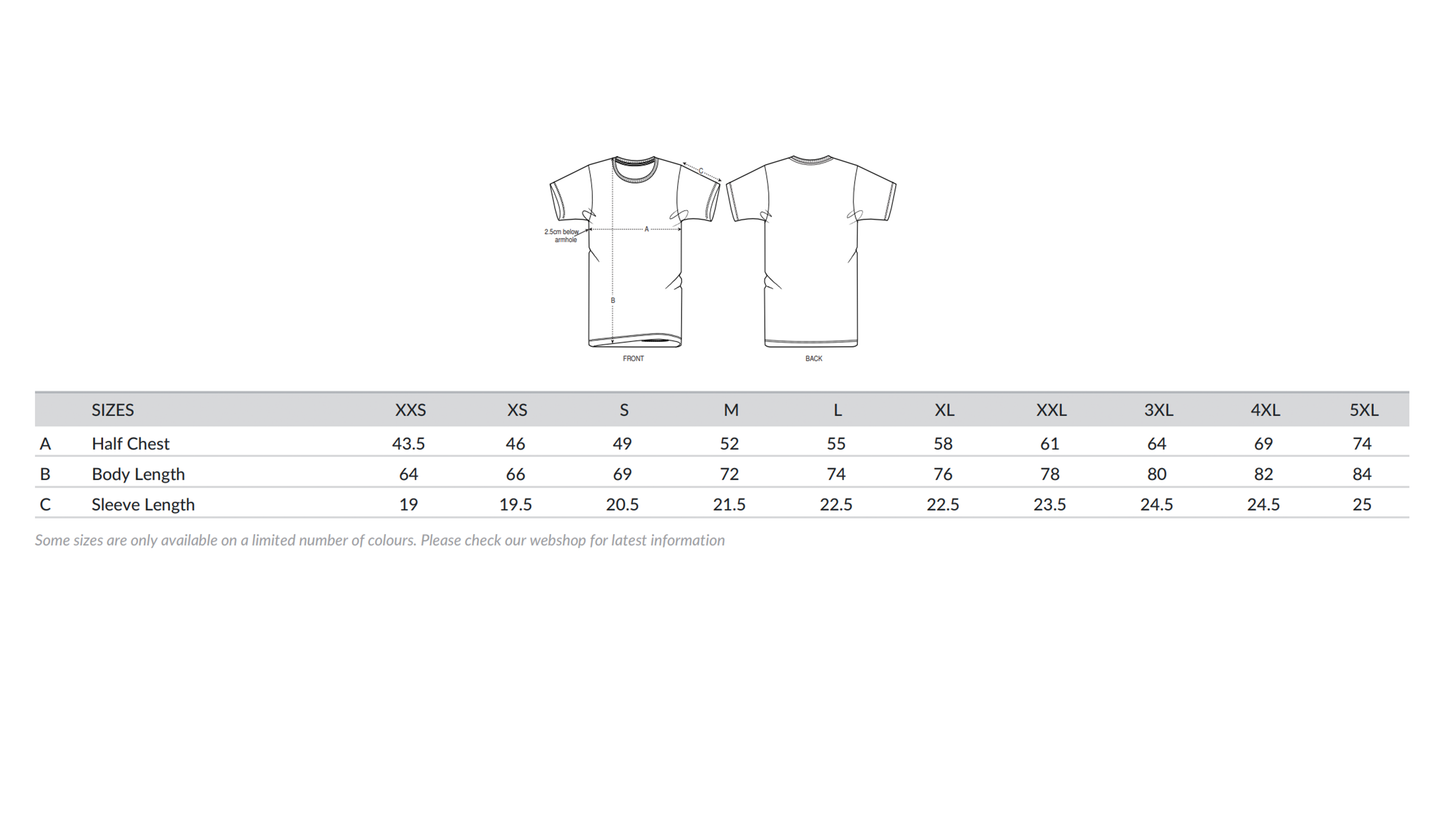 BZ101 Women's C'EST LA VIE Black or White Regular Fit T-Shirt